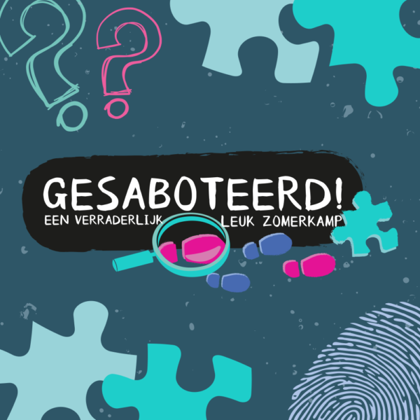 Boek Zomerkamp 2021 'Gesaboteerd'